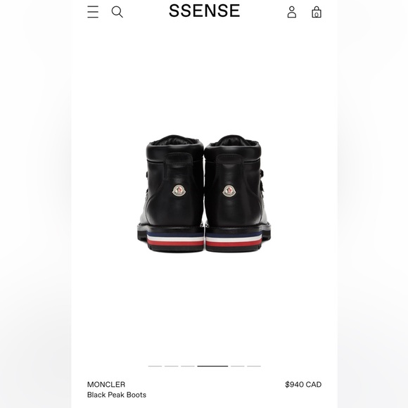 Moncler peak winter boots - Picture 3 of 6